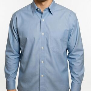 Brooks Brothers Light Blue Spread Collar Dress Shirt